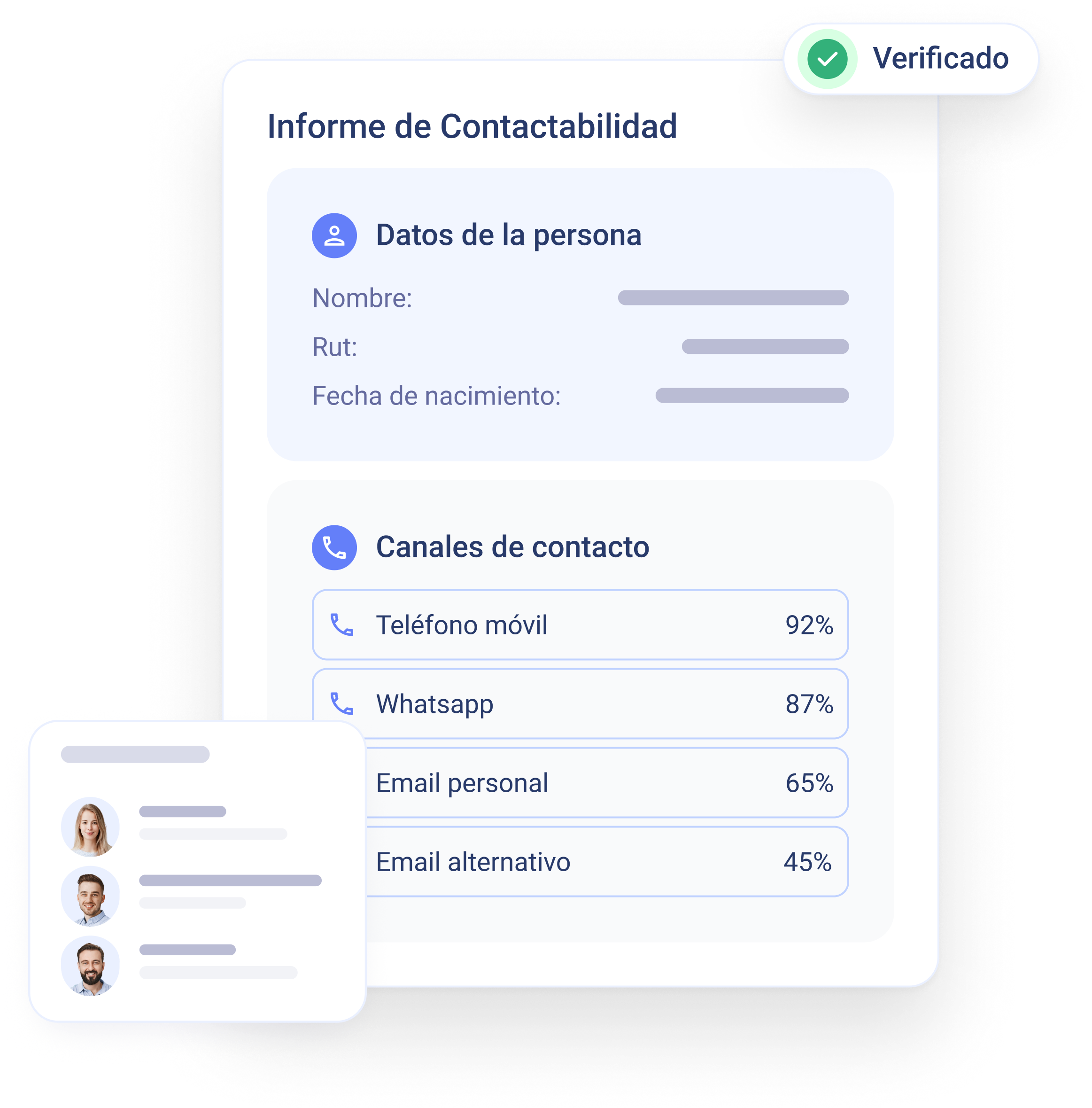 Persona realizando tasación online de una propiedad